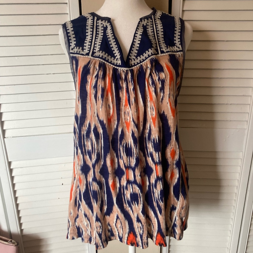 Anthropologie Meadow Rue Sleeveless Top M